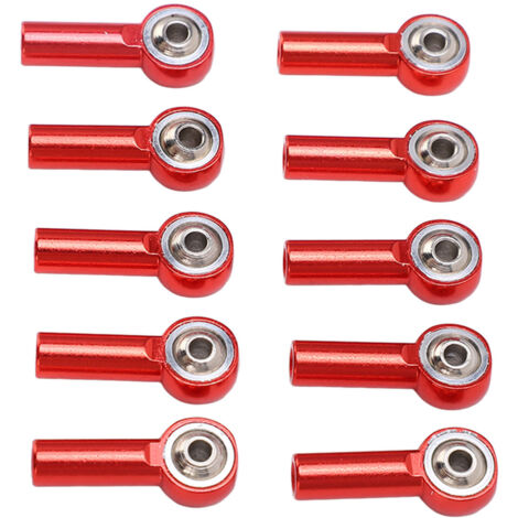 10 pièces Douilles à rotule M3 26mm en aluminium pour modèles RC 1/10 et 1/8, voitures télécommandées (1/5)