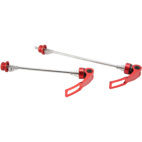 Levier de frein à disque MEROCA pour VTT, axe à dégagement rapide, aluminium, paire rouge (1/5)