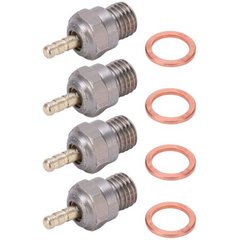 4 Bougies à Incandescence T1 pour Moteurs Nitro RC, Compatibles avec Modèles Traxxas 1/8 et 1/10 (1/5)