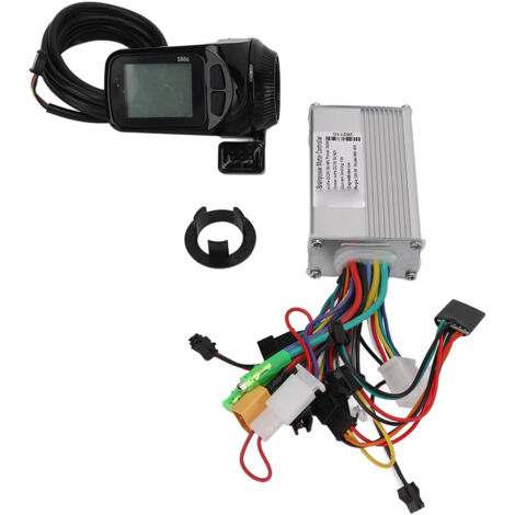 Contrôleur Moteur Brushless 350W 24V 36V 48V pour Vélo Électrique Scooter avec Affichage LCD (1/5)