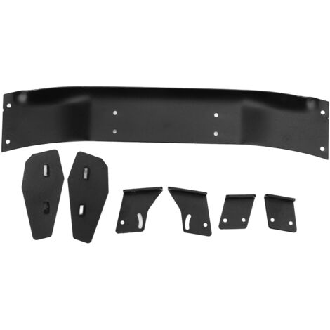 Aileron arrière en aluminium pour modèles RC 1/10, parfait pour le drift et les courses, compatible HSP et LC Racing. (1/5)