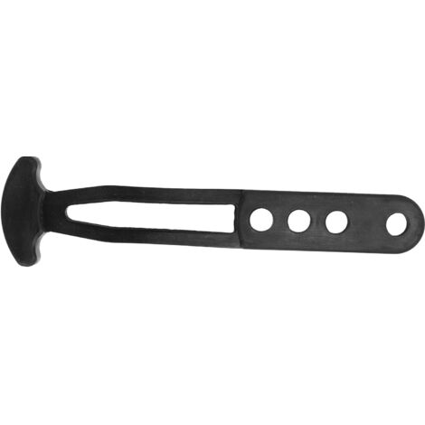 Échelle télescopique pour bateau avec sangle caoutchouc, 4 trous de fixation ajustables et poignées antidérapantes (1/5)