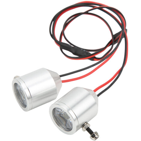 Projecteur Haute Puissance 3W pour Modèles RC Voiture et Bateau - Phare LED Éblouissant 1/5 1/7 1/8 1/10 (1/5)