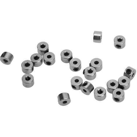 20 Pièces Axes de Train d'Atterrissage en Acier Inoxydable 2.1mm pour Modèles d'Avion RC Haute Précision (1/5)