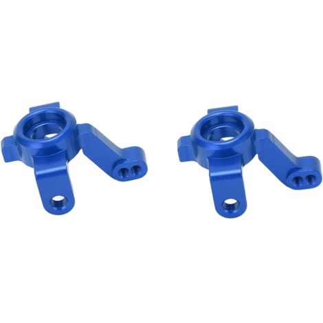 Bras de direction en alliage d'aluminium pour crawler RC 1/18 Traxxas Latrax Teton, pièce de rechange bleue. (1/5)