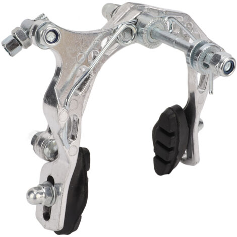 Étrier de Frein VTT et Route en Alliage Léger - Freins à Disque Durables et Performants pour Cyclisme - Argent (1/5)