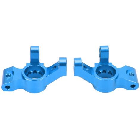 2 Pièces Moyeu de Porte en Aluminium pour Traxxas 4-Tec 2.0/3.0, Pièces de Rechange et Upgrade pour Voiture RC 1/10, Bleu (1/5)