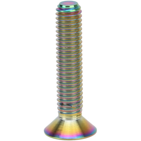 Boulon de réparation M6x30mm en alliage de titane pour cintre de vélo, vis étincelante pour direction. (1/5)