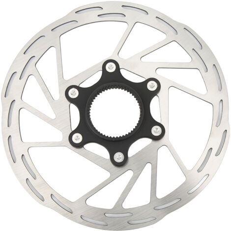 Disque de frein rotor central 160mm VTT, léger et performant avec design alvéolé (1/5)
