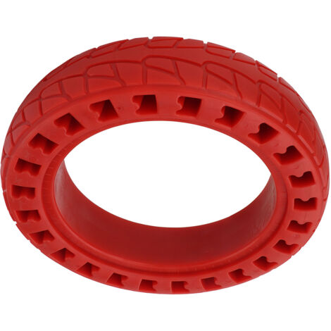 Pneu rouge 8,5 pouces pour trottinette électrique Xiaomi M365 et Ninebot ES (1/5)