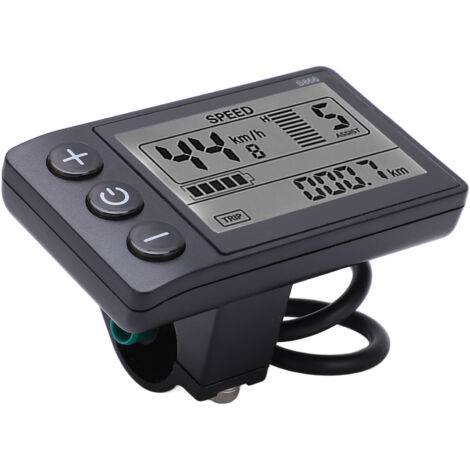Vélo Électrique S866, Écran LCD, Batterie 36V, Connecteur Étanche, Vélo Électrique Adulte