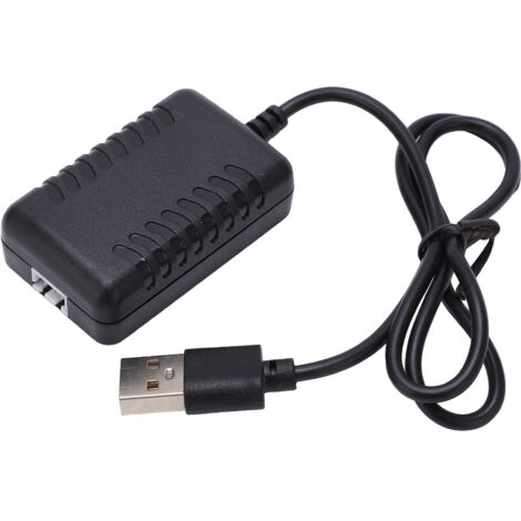 Câble de charge USB 7,4V 2000mA pour voiture RC WLtoys 144001 104001 et modèles compatibles (1/5)