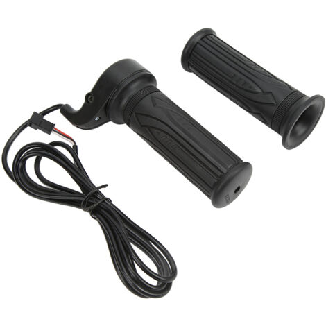 Poignée d'accélérateur pleine torsion 20X pour vélo électrique, poignée antidérapante avec connecteur SM (1/5)