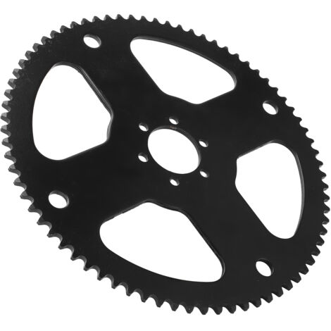Pignon vélo 75 dents acier pour roue arrière, compatible chaîne 35, pièce réparation et entretien bicyclette.