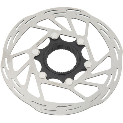 Disque de frein vélo 140mm centre lock acier inoxydable, rotor perforé léger pour VTT et vélo de route