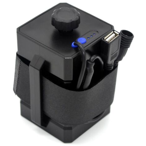 Boîtier Batterie 16V avec 4 x 26650, Double Interface USB Étanche, Grande Capacité Portable (1/3)