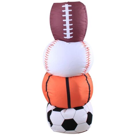 Fauteuil de Rangement pour Enfant avec Housse Amovible - Organisateur de Jouets et Peluches (1/2)