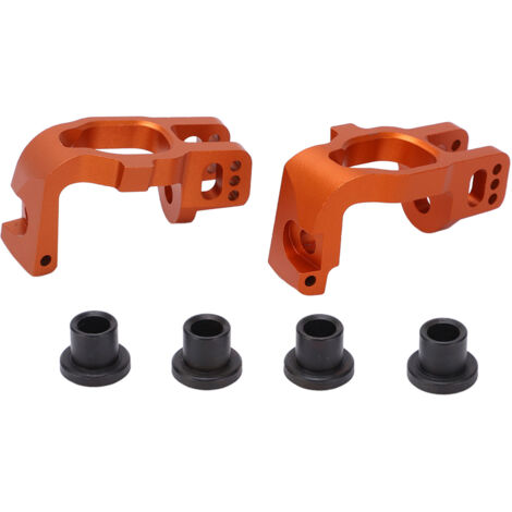2PCS Support en Aluminium pour Châssis RC, Compatible ZD Racing 1/7 EX‑07 et DBX‑07, Renfort pour Buggy Désert (1/5)