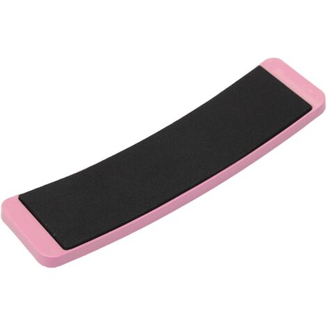Planche d'équilibre pour danse classique en nylon renforcé, idéale pour l'entraînement des cambrures et la stabilité, couleur rose. (1/5)