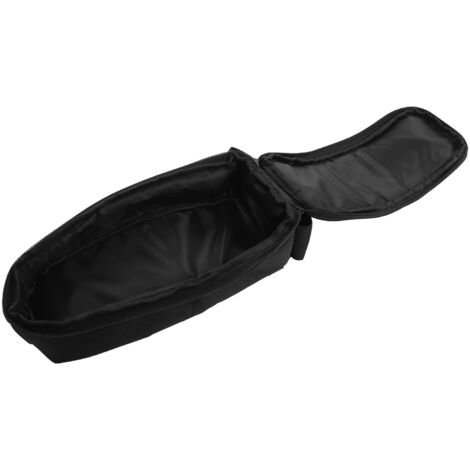 Pochette de guidon pour vélo électrique, étanche et compacte avec câble intégré, accessoire noir pratique (1/5)