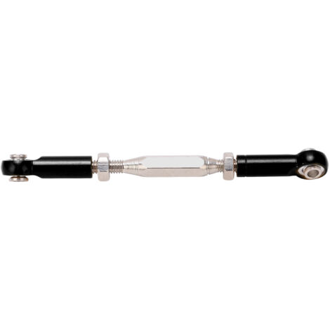 Tige de direction réglable en métal pour servo RC, compatible avec modèles JLB 1/10 et autres camions radiocommandés. (1/5)