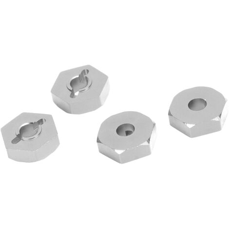 Lot De 4 Adaptateurs Hexagonaux Aluminium 12 Mm – Extension 20 Mm Pour Axial AXP8 Gilamon Trail Buggy – Violet – Léger Et Durable
