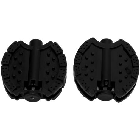 2 Pièces Pédales Vélo Enfant Noir pour Poussette et Tricycle - Accessoires Vélo Enfant (1/5)
