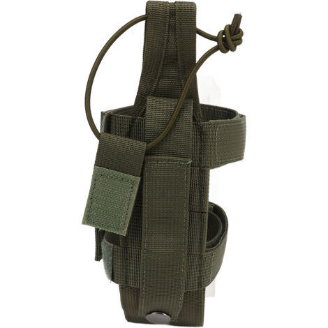 Porte-gourde réglable pour randonnée et camping, étui à bouteille en sangle verte pour sports de plein air