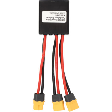 Module de Connexion Parallèle pour Batteries Vélo Électrique - Double Sortie 20V-72V 20A (1/5)