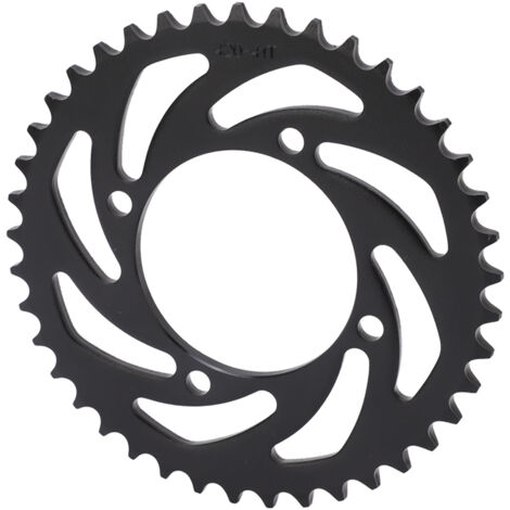 Pignon de chaîne 41 dents en acier pour moto, quad et kart - Pièce détachée et accessoire réparation. (1/5)
