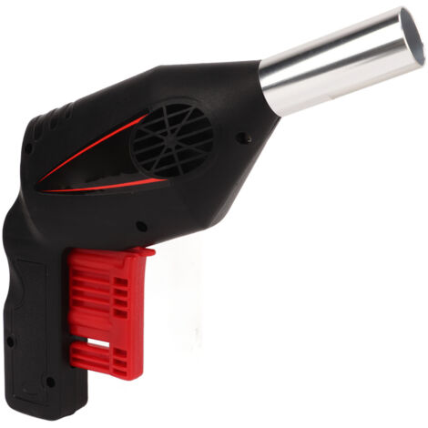 Souffleur à main portable pour barbecue avec buse en acier inoxydable, allume-feu extérieur (1/5)