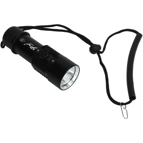 Lampe de plongée puissante 1500LM, étanche IPX8, éclairage blanc et jaune pour exploration sous-marine et camping (1/5)