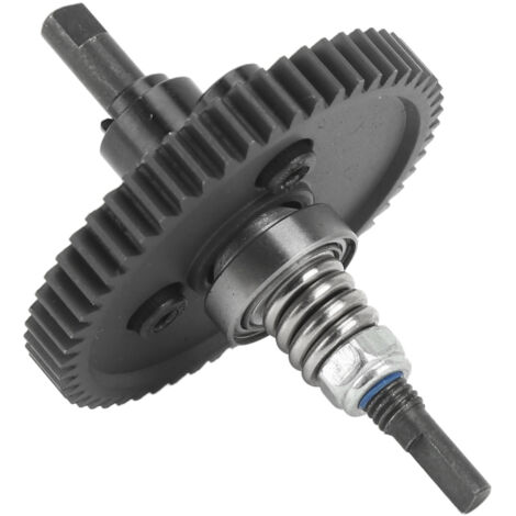 Embrayage à Glissement Intégral Aluminium 54T avec Différentiel Acier pour Traxxas Slash 1/10 - Version Noire (1/5)