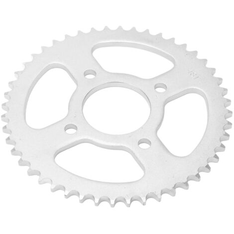 Pignon de chaîne 48 dents 58mm 428 en acier pour moto, quad et karting, pièce de rechange (1/5)