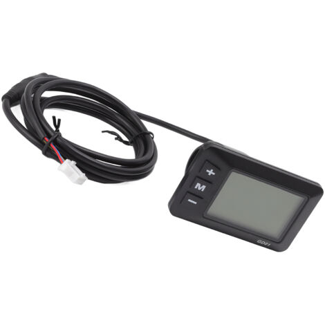 Écran LCD GD01 pour Vélo Électrique 24V 36V 48V, Affichage Numérique avec Connecteur Étanche (1/5)