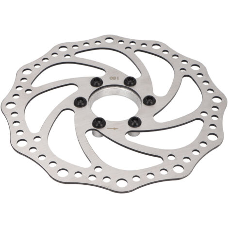 Disque de Frein VTT 160mm en Acier Inoxydable - Rotor de Freinage Haute Performance
