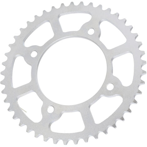 Pignon 45 dents en acier pour chaîne 420, pièce détachée pour quad et moto tout-terrain. (1/5)