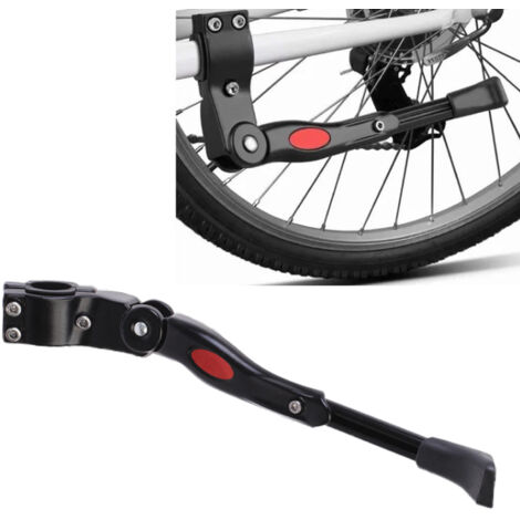 Support de stationnement latéral pour vélo, stable et antidérapant en alliage d'aluminium, support robuste pour bicyclette. (1/5)