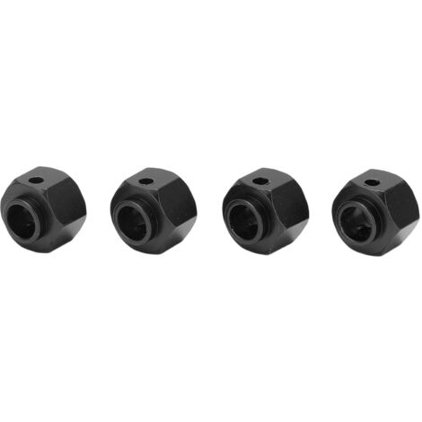Élargisseur d'essieu de 8mm noir pour crawler RC Traxxas 1/10 - Améliore la stabilité (1/5)