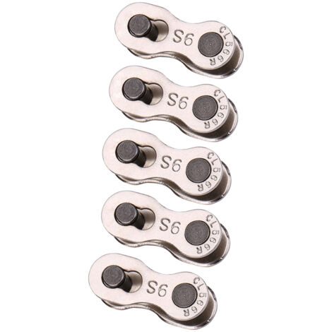 5 Maillons Rapides Renforcés pour Chaîne de Vélo 8/9/10 Vitesses - Lot de 5 (1/5)
