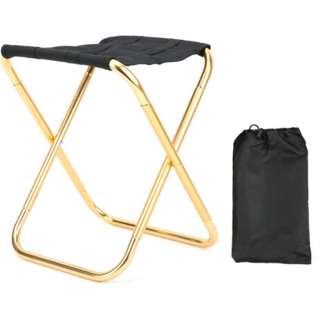 Tabouret Pliable Léger pour Randonnée, Pêche, Camping et Pique-nique (1/5)