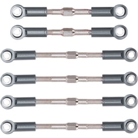 Tige de direction en titane pour voiture RC 1/14, compatible WLtoys 144001, 124018, 124019, liaison métallique haute résistance. (1/5)