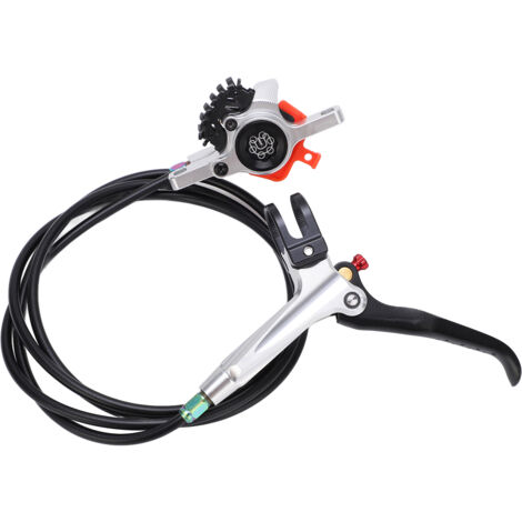 Étrier de frein à disque hydraulique arrière MEIJUN pour VTT - Compatible rotor 160mm - Couleur argent (1/5)