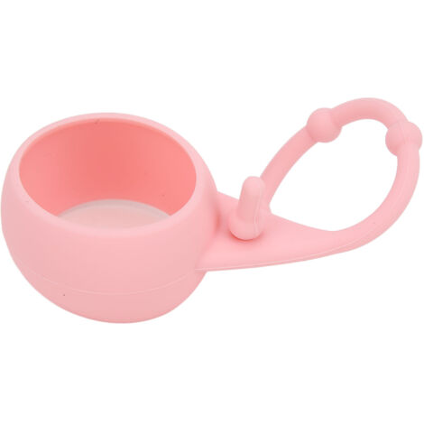 Porte-balles de golf en silicone, étui de transport pour sac à dos, accessoire de ceinture, porte-clés rose (1/5)