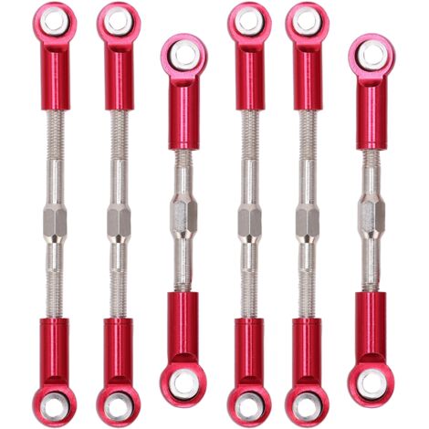 Tige de direction en métal pour servo, barre de liaison pour WLtoys 144001 124018 124019, pièce de rechange RC 1/14 (1/5)