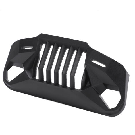 Grille de calandre en plastique pour Jeep RC, pièce de carrosserie 1/10 pour véhicule tout-terrain. (1/5)