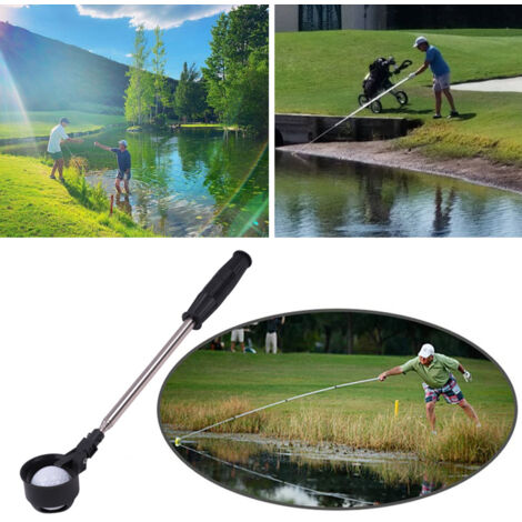 Récupérateur de Balles de Tennis Télescopique en Acier - Accessoire Sportif pour Pratique (1/5)