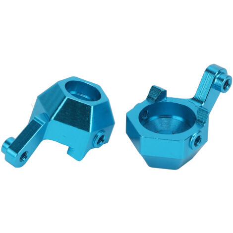 Douilles de direction en aluminium haute performance pour RC 1/16, pièces de rechange durables et accessoires métalliques. (1/5)