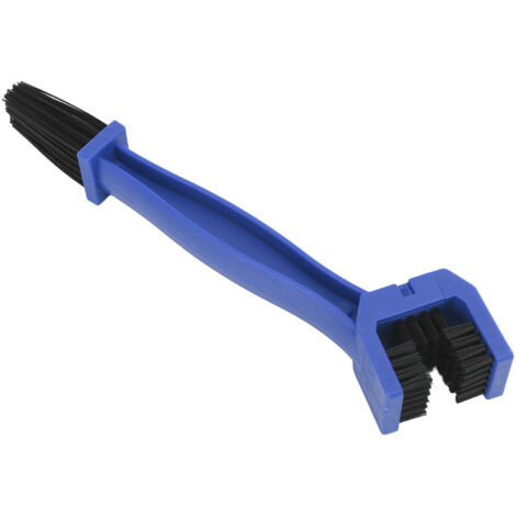 Nettoyeur de Chaîne Vélo et Moto, Brosse de Nettoyage pour Chaîne de Bicyclette, Accessoire de Nettoyage pour Vélo Bleu (1/5)