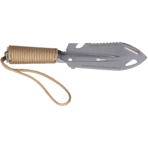 Pelle Multifonction Compacte en Acier Inoxydable pour Randonnée, Camping et Jardin (1/5)
